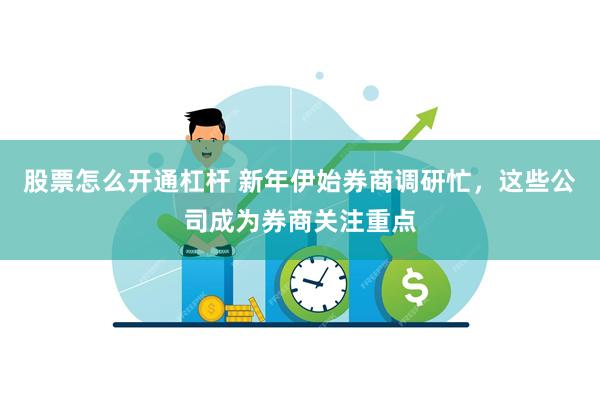 股票怎么开通杠杆 新年伊始券商调研忙，这些公司成为券商关注重点