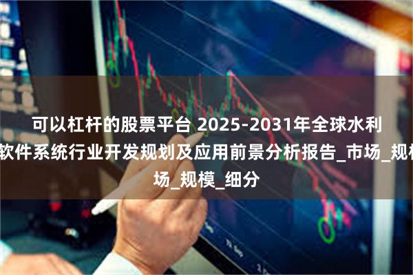 可以杠杆的股票平台 2025-2031年全球水利信息化软件系统行业开发规划及应用前景分析报告_市场_规模_细分