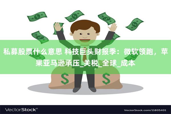 私募股票什么意思 科技巨头财报季：微软领跑，苹果亚马逊承压_关税_全球_成本