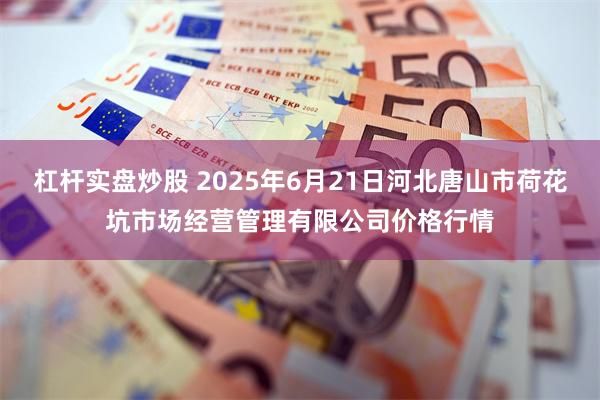 杠杆实盘炒股 2025年6月21日河北唐山市荷花坑市场经营管理有限公司价格行情